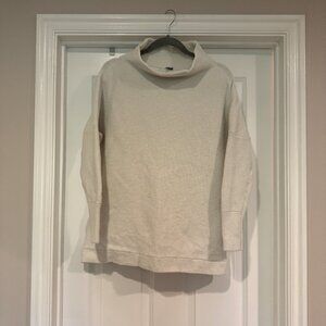 Free People Ivory Turtleneck Sweater